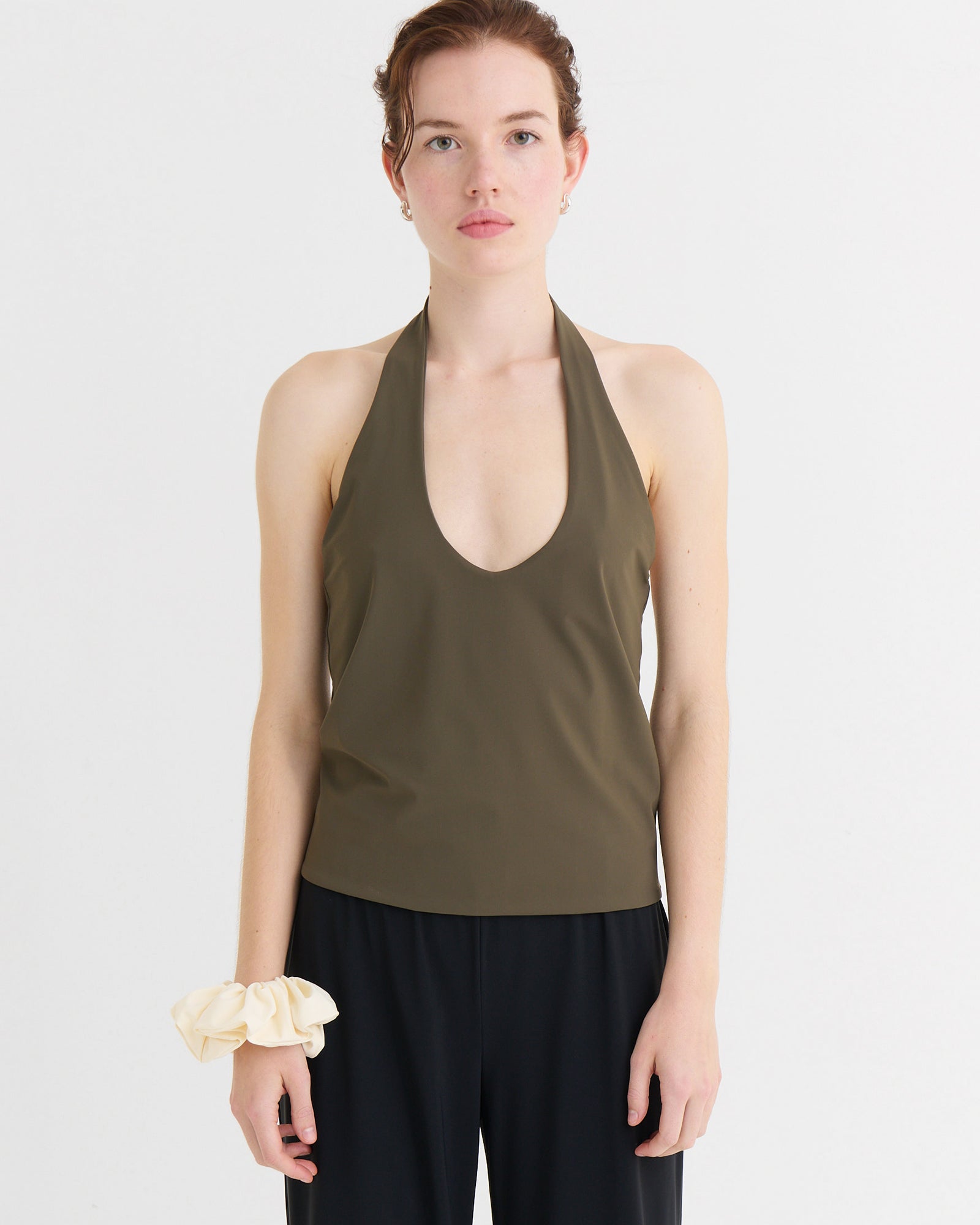 Halter top, Moss