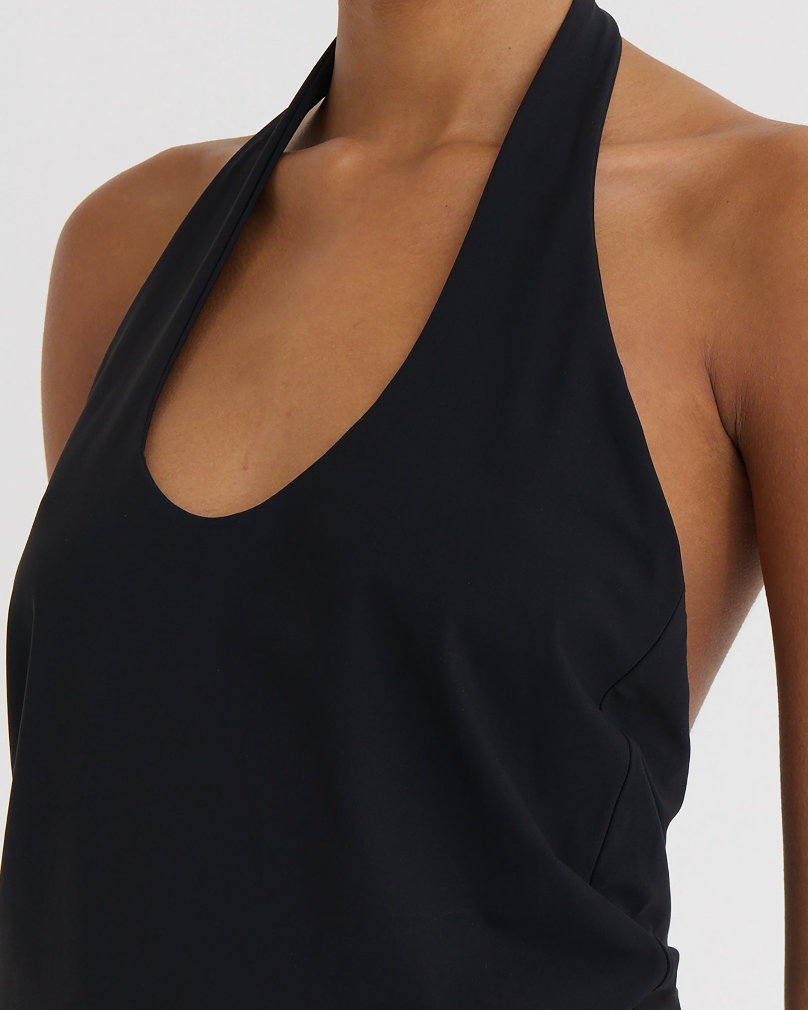 Halter top, Black